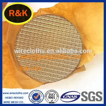 24/110 ducsh mesh disc for plastic extruder