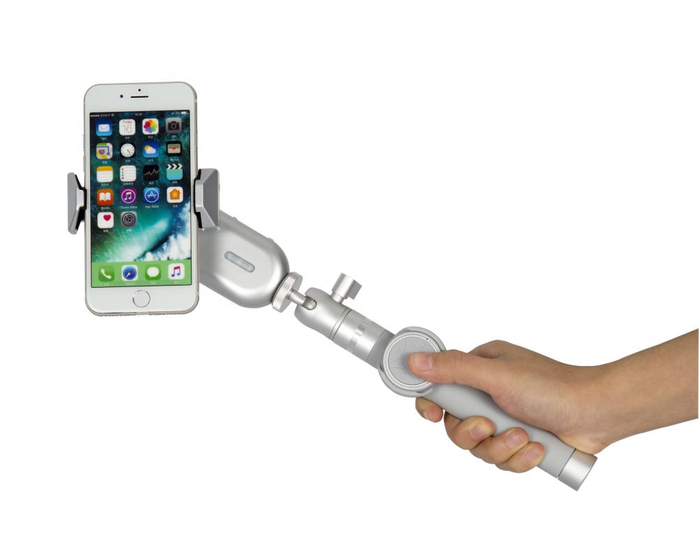 Gimbal With Selfie Stick For iPhone X 7/6 Plus