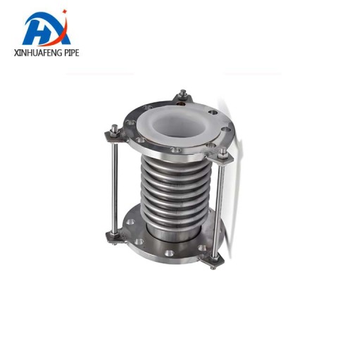 Smooth Surface Stainless Steel PTFE Bellow Expansion Joint