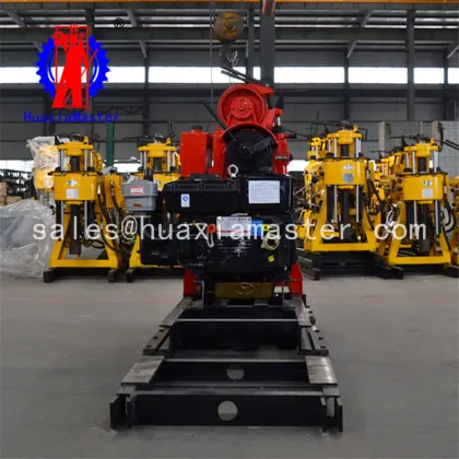 HZ-130YY It is more convenient to move before and after hydraulic drilling rig with 100m core