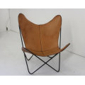 Hardoy butterfly chair by metal frame