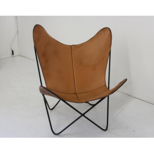Hardoy butterfly chair by metal frame