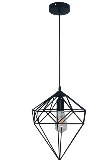 Geometric Hanging Pendant Light Iron lamp