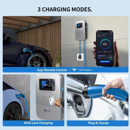 30A Wallbox 7KW Chargepoint Home Flex Level 2 EV Charger for Tesla