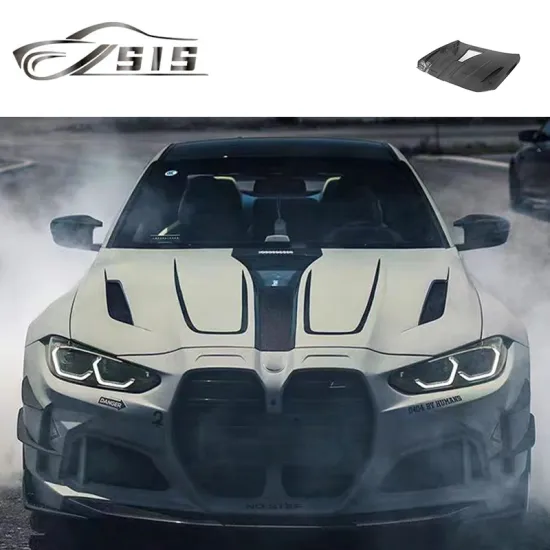 Carbon Fiber Hood Bonnet Scoop Cover for G80 G82 G83 M3 M4 Modifications