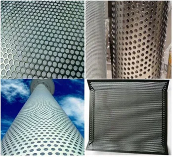round hole perforated metal sheet factory