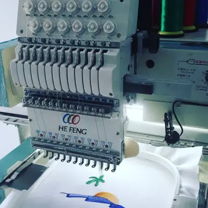 Cap computerized embroidery with dahao software