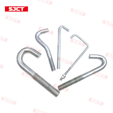 L Galvanized Anchor Bolt l type anchor bolt m20 Factory