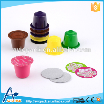 China manufacturer food grade plastic pp empty coffee capsule