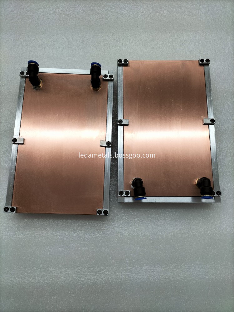 Aluminum Vacuum Brazed Water Liquid Cooling Cold Plate, High Quality ...
