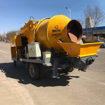 Hot Sale Customizable Portable Concrete Mixer with Pump Machine