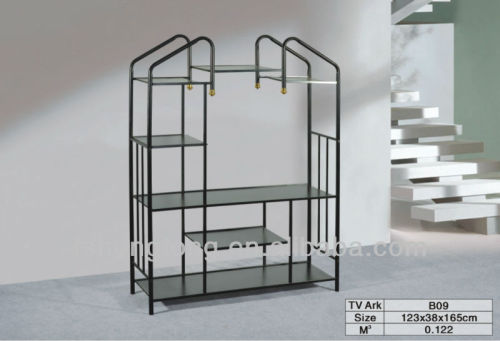 modern design wood metal tv stand &B09