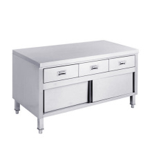 Stainless Steel Cupboard With 3 Drawers