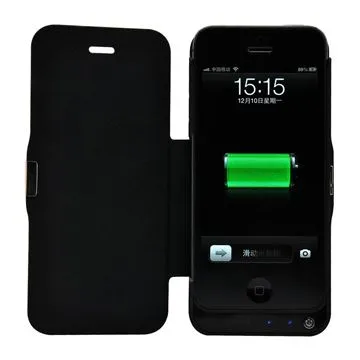 Battery Case/Portable Station for iPhone 5, with 8-pin Output Connector, 2,200mAh Capacity