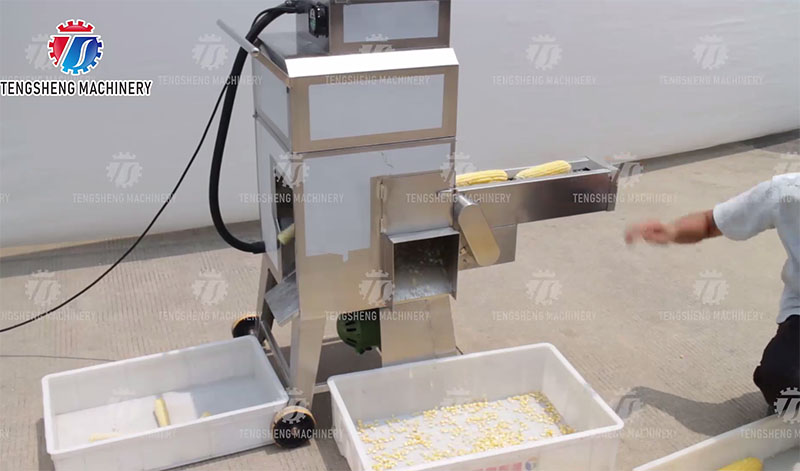 sweet corn sheller