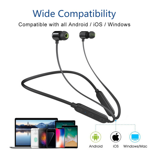 Sports Headsets Bluetooth V4.2 with Magnetic Control On/Off