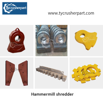 Wholesale High Manganese Hammermill Shredder for mining
