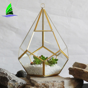 desktop hanging garden glass terrarium