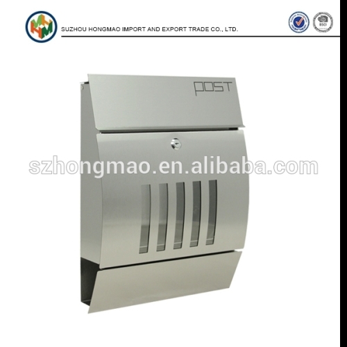 2015 New Designed Stainless Steel Mailbox with windows