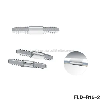 Supermarket Equipment fine workmanship one connector for aluminum track