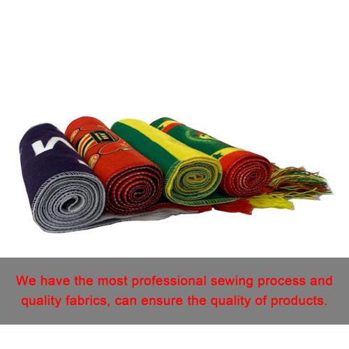 Promotion Digital Printing Football Custom Brazil Scarf