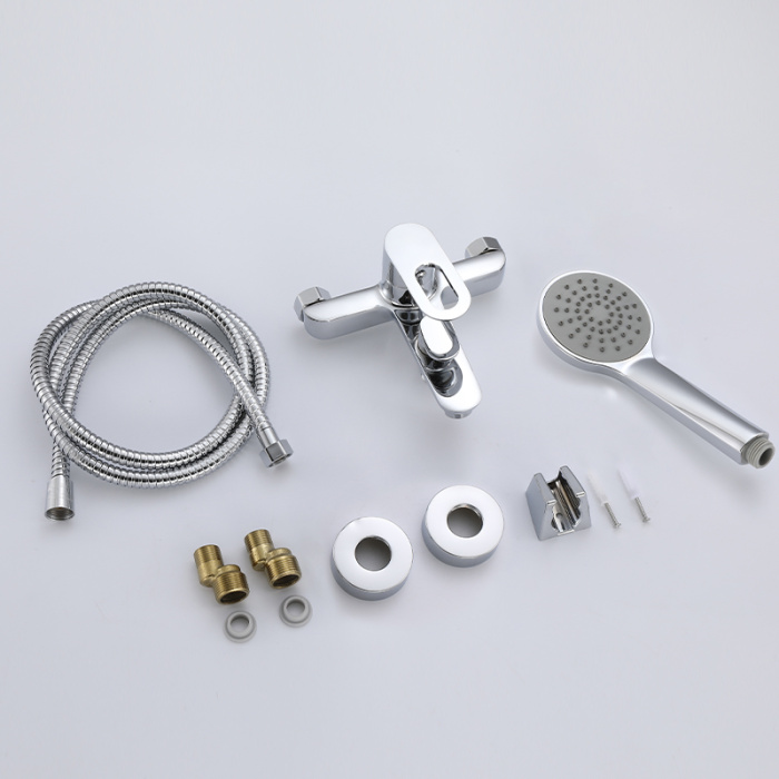 Electroplating Single-lever Shower Mixer