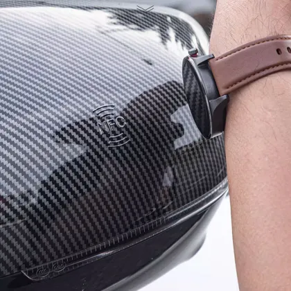 OEM Car ABS Carbon Fiber Chrome Rearview Mirror Cover for 2021 Geely Lynk & Co