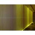 How to make a fiber optic light curtain