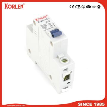 6ka Mini Circuit Breaker with Ce KNB1-63 1P