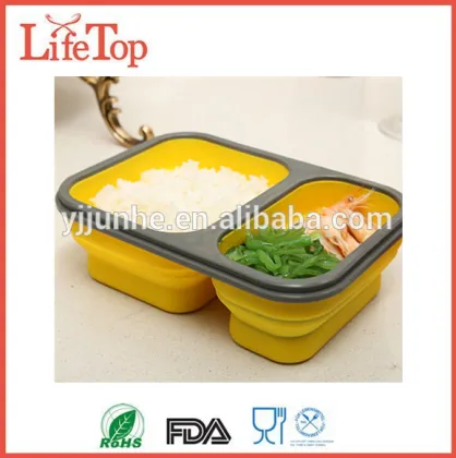 Eco Silicone Collapsible Meal Kit Food Storage Container