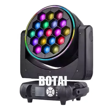 Botai DJ Disco Lighting 19x40W Zoom K20 BEE Eye LED Moving Head Lights