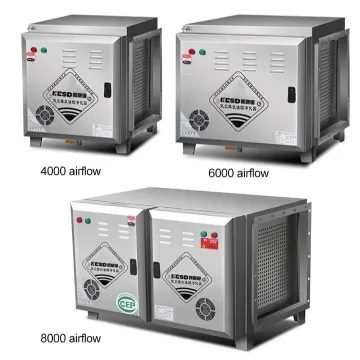 Cooking Oil Exhaust Catering Fume Electrostatic Filter Industrial Purification