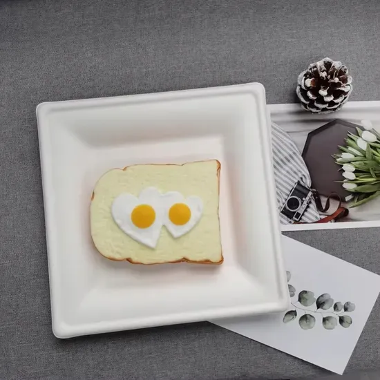Eco-Friendly Cheap Square Paper Party Plates