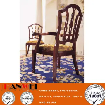 Classic Wooden Chair With Armrest