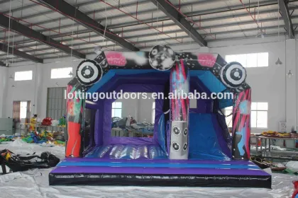 beautiful inflatable princess castle combo