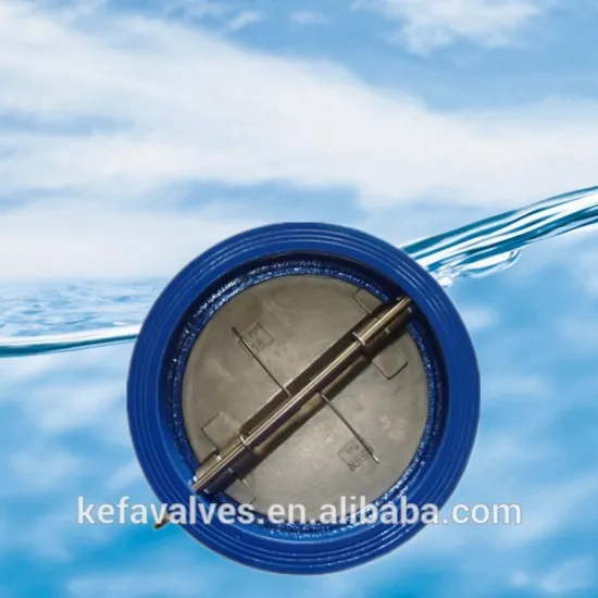 wafer dual plate check valve