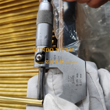 Industrial heat exchanger round brass tubes