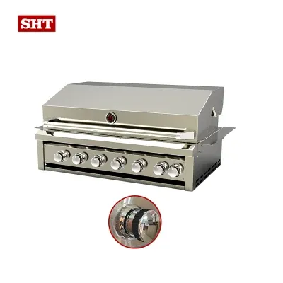 Commercial Outdoor Kitchen BBQ Gas Grill Manufacturer Modern Kitchen Cabinet