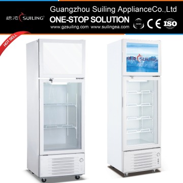 300L Double-Temperature commercial upright refrigerator freezer LT-300