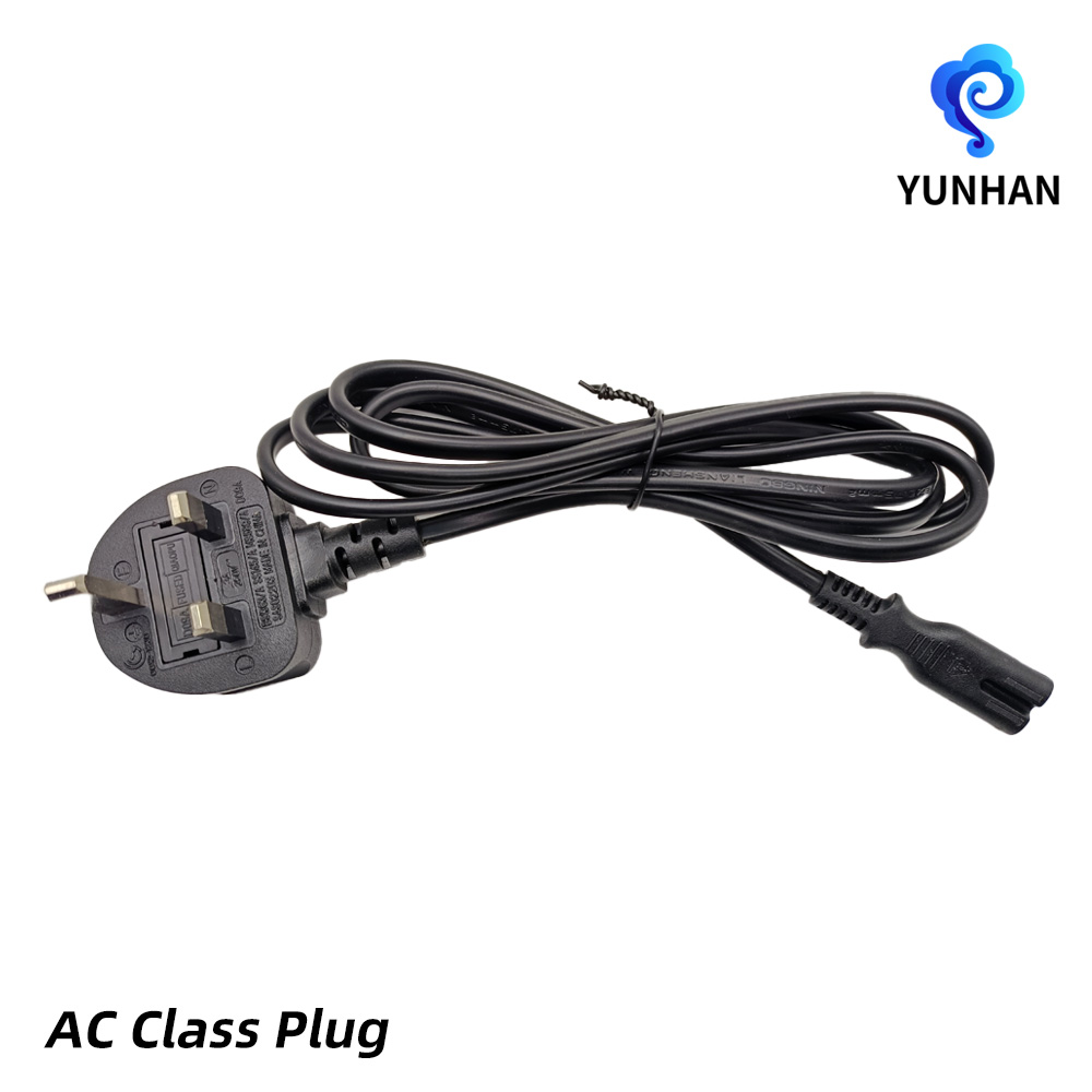 Kabel ekstensi IEC tiga pin Inggris khusus