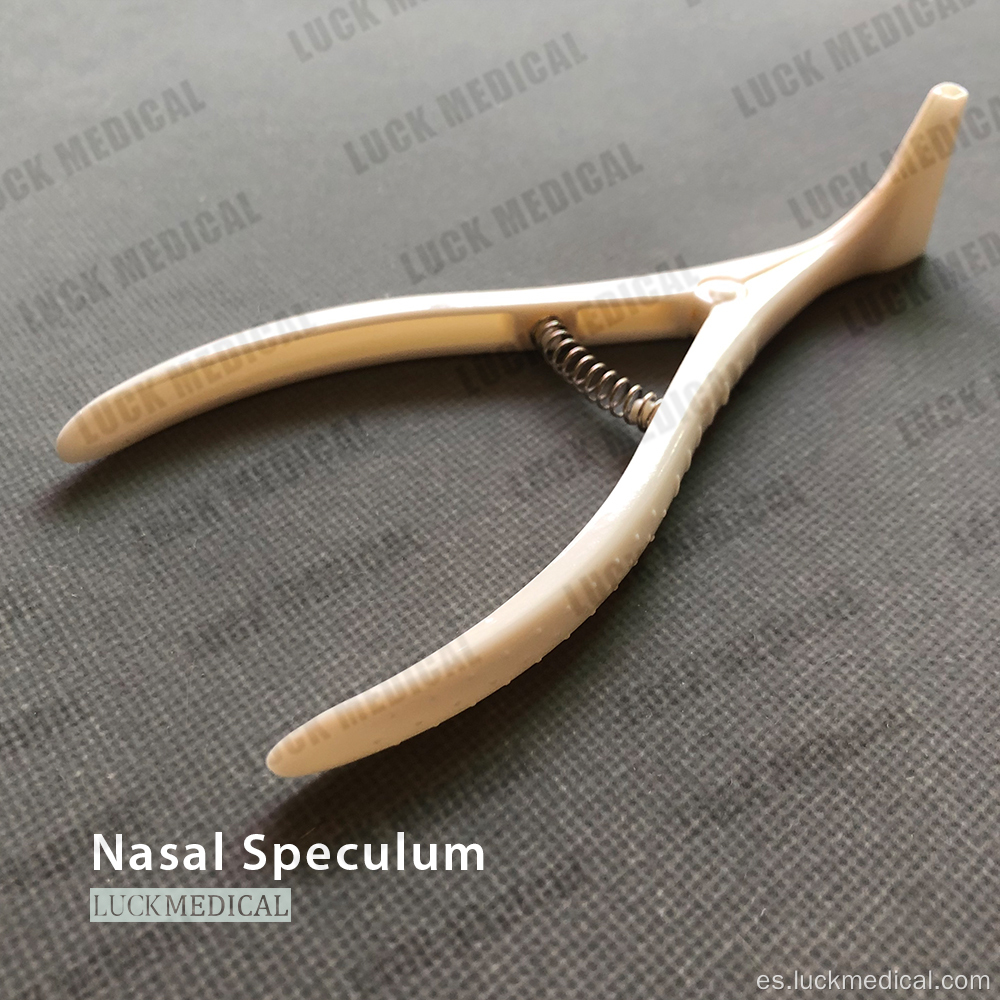 Especula nasal de uso único médico