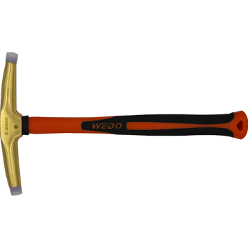 Wedo High Quality Non-Sparking Safety Brass Copper Nylon Hammer