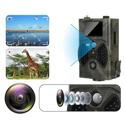 HC-300M Trail Cameras Hunting Cameras 16MP MMS/SMTP/SMS Infrared Photo Traps Night Video Hunter Video Wild Cameras Surveillance
