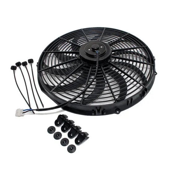High Power 16 Inch S Blade Electric Radiator Fan Puller with 3200 CFM