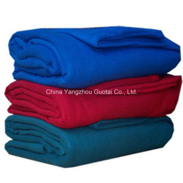 Custom Wholesale Soft Reversible Cotton Blankets (GT-09672)