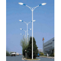 Galvanized lamp pole steel street light pole
