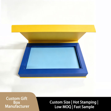 Magnetic Flip Book Shape Gift Packaging Box