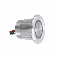 Công tắc Piezo cảm ứng nhạy cảm được chiếu sáng 16mm được chiếu sáng IP68