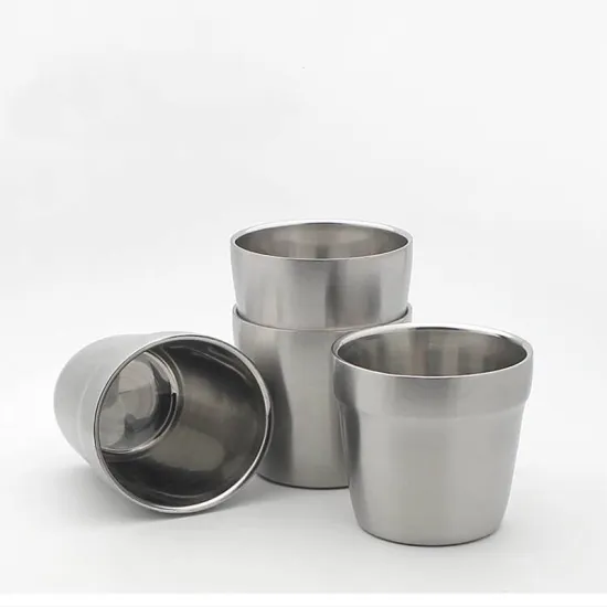 304 Stainless Steel Insulated Double Cup