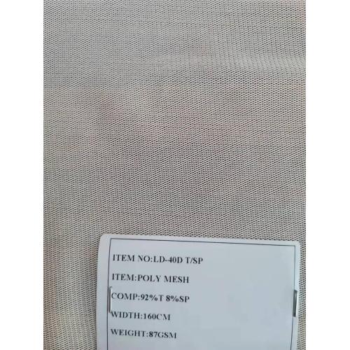 Buntes Poly-Spandex-Netz